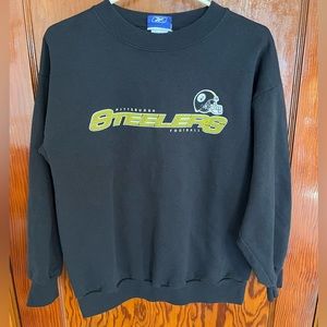 2000s Pittsburgh Steelers Crewneck. Size Medium. Brand Reebok